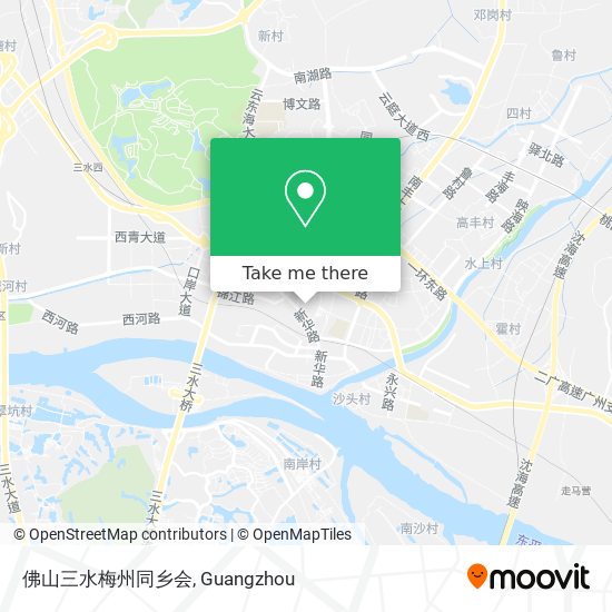 佛山三水梅州同乡会 map
