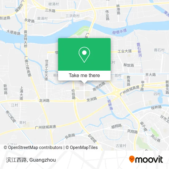 滨江西路 map