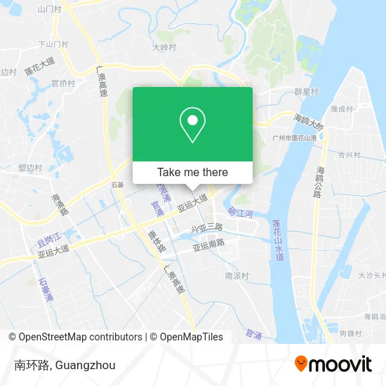 南环路 map