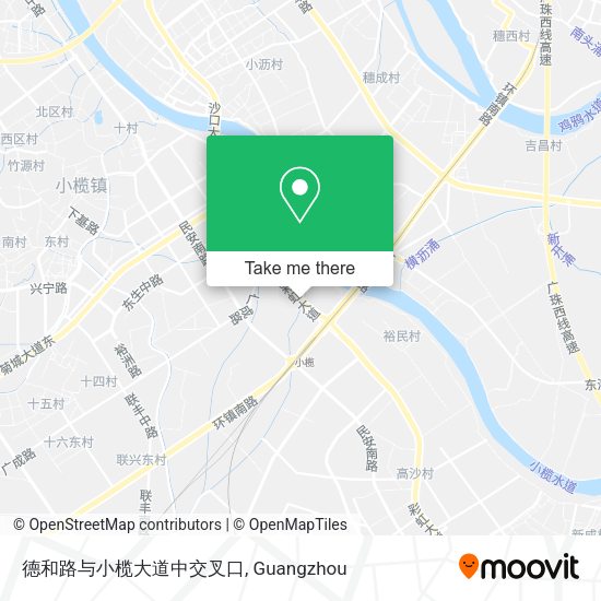 德和路与小榄大道中交叉口 map