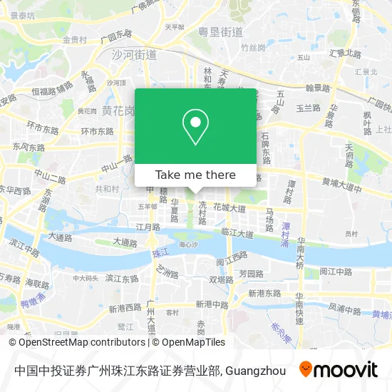 中国中投证券广州珠江东路证券营业部 map