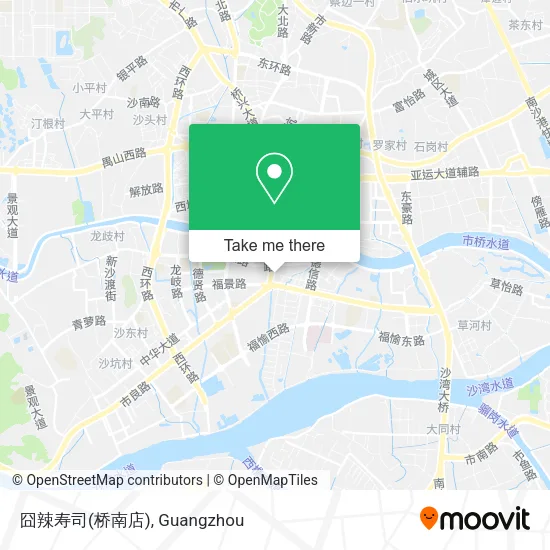 囧辣寿司(桥南店) map