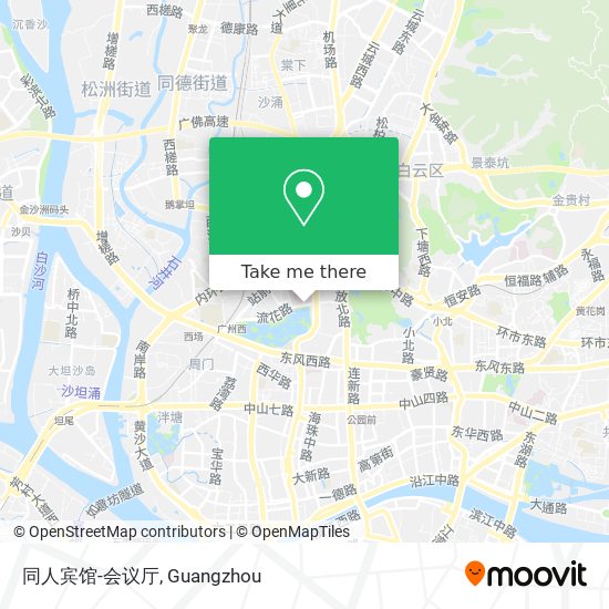 同人宾馆-会议厅 map