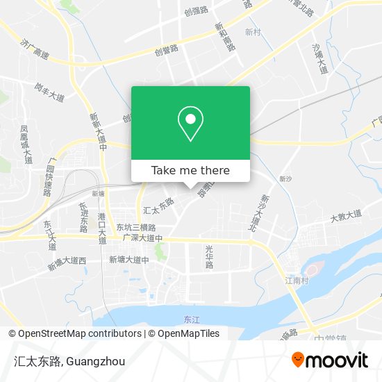 汇太东路 map