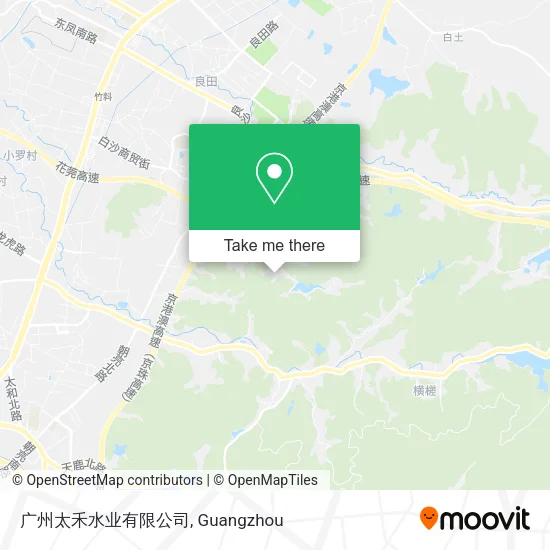 广州太禾水业有限公司 map