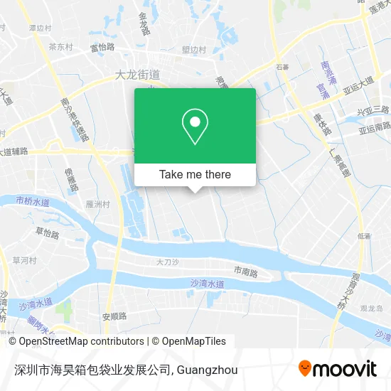深圳市海昊箱包袋业发展公司 map