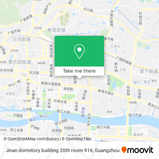 Jinan dormitory building 20th room 916 map