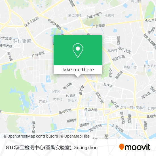 GTC珠宝检测中心(番禺实验室) map