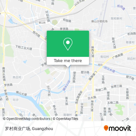 罗村商业广场 map