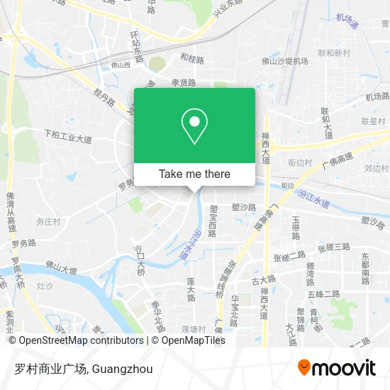 罗村商业广场 map