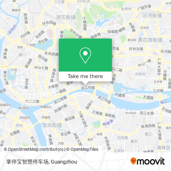 掌停宝智慧停车场 map