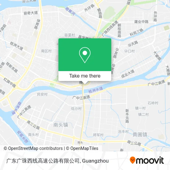 广东广珠西线高速公路有限公司 map
