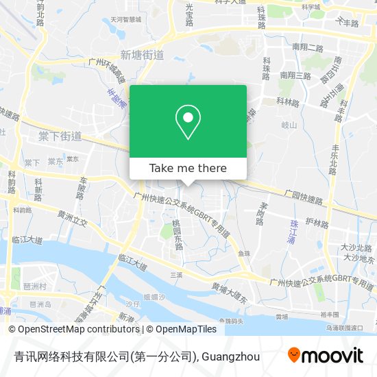 青讯网络科技有限公司(第一分公司) map