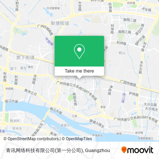 青讯网络科技有限公司(第一分公司) map