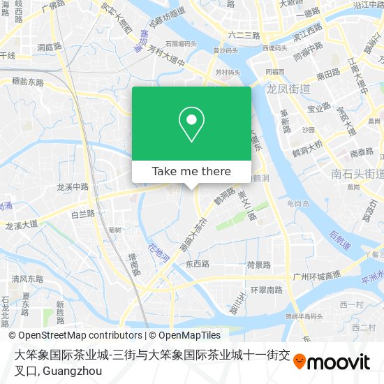 大笨象国际茶业城-三街与大笨象国际茶业城十一街交叉口 map