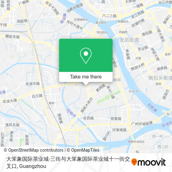 大笨象国际茶业城-三街与大笨象国际茶业城十一街交叉口 map