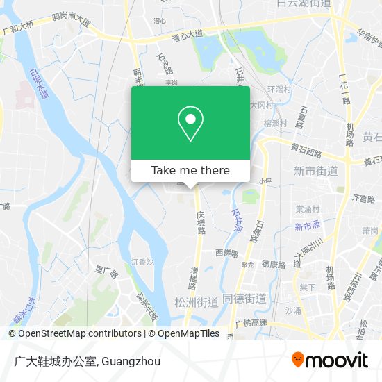 广大鞋城办公室 map