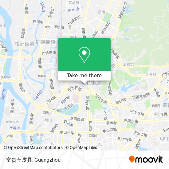 富贵车皮具 map