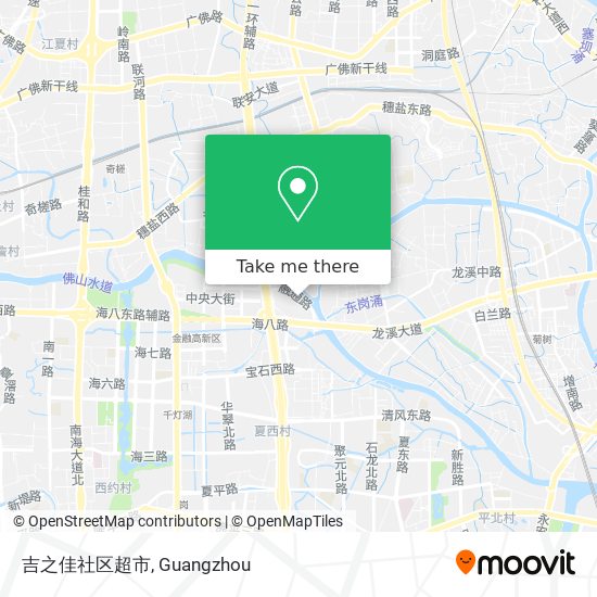 吉之佳社区超市 map