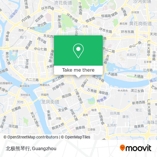 北极熊琴行 map
