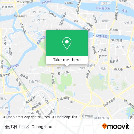会江村工业区 map