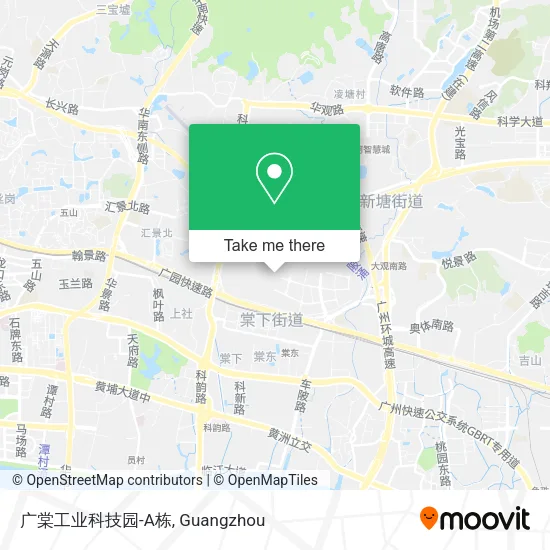 广棠工业科技园-A栋 map