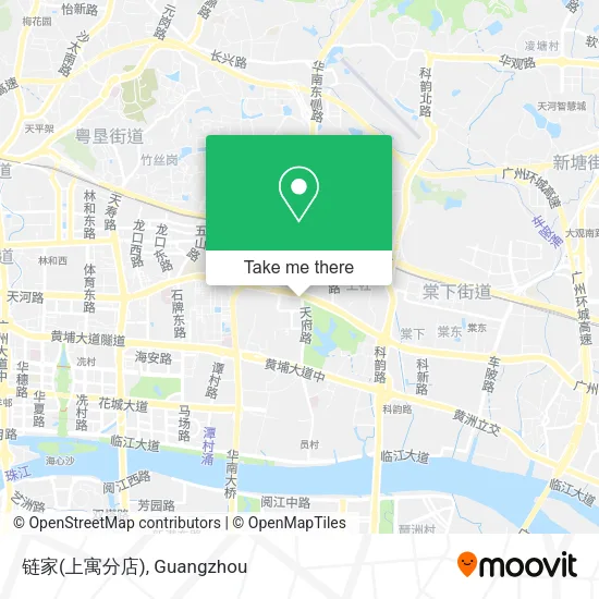 链家(上寓分店) map