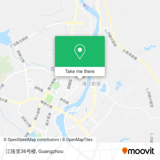 江陵里36号楼 map