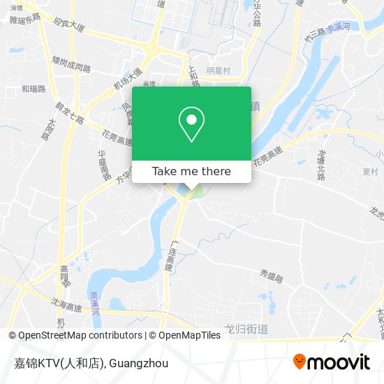 嘉锦KTV(人和店) map
