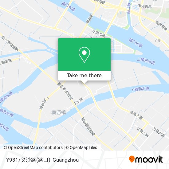 Y931/义沙路(路口) map
