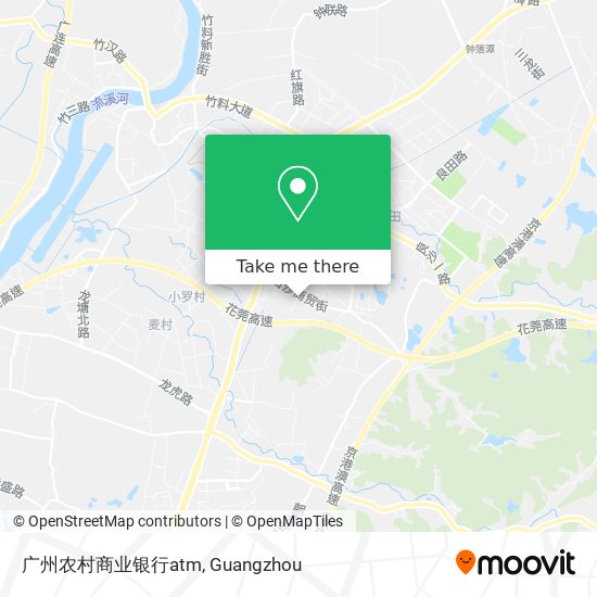 广州农村商业银行atm map