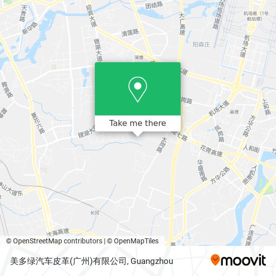 美多绿汽车皮革(广州)有限公司 map
