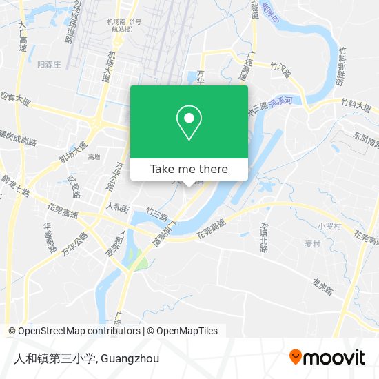 人和镇第三小学 map