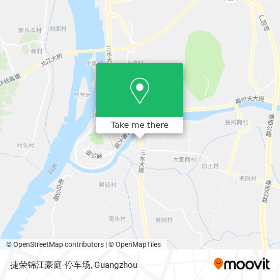 捷荣锦江豪庭-停车场 map