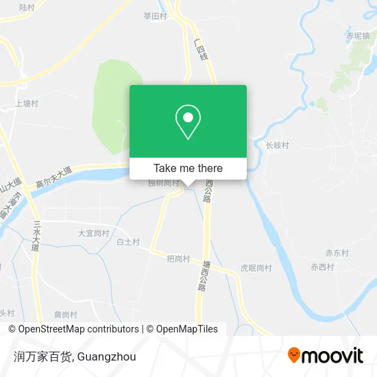润万家百货 map