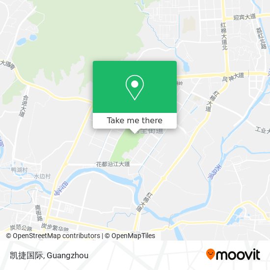 凯捷国际 map