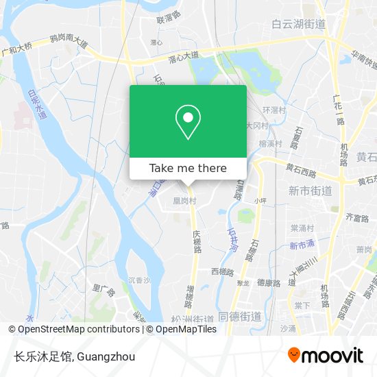 长乐沐足馆 map