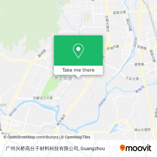 广州兴桥高分子材料科技有限公司 map