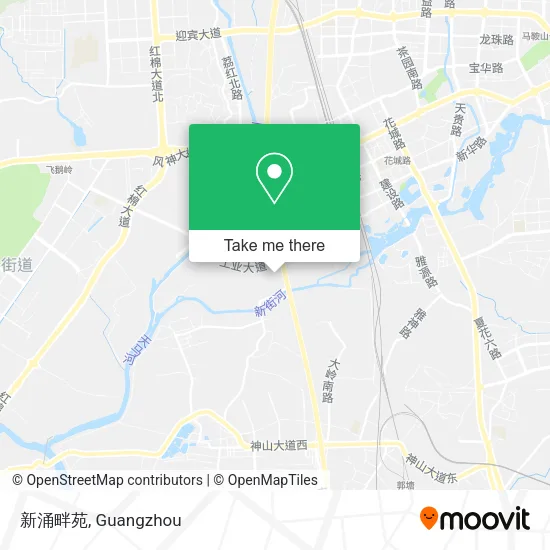 新涌畔苑 map