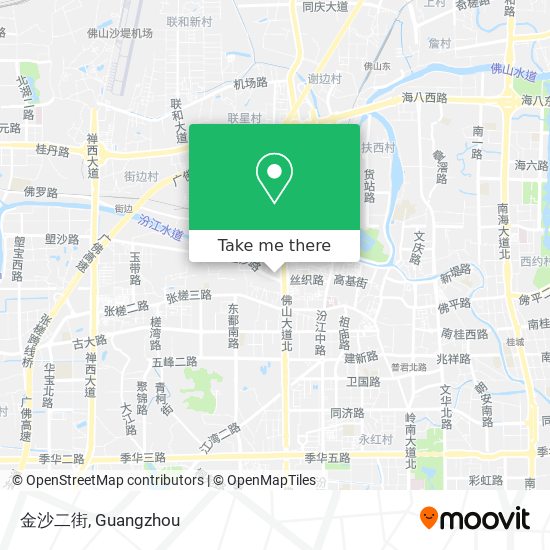 金沙二街 map