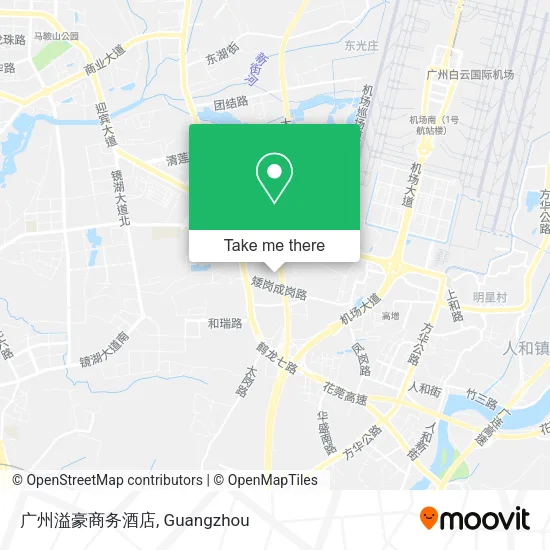 广州溢豪商务酒店 map