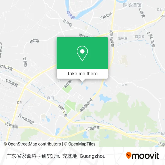 广东省家禽科学研究所研究基地 map