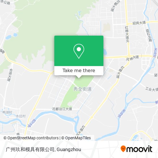 广州玖和模具有限公司 map