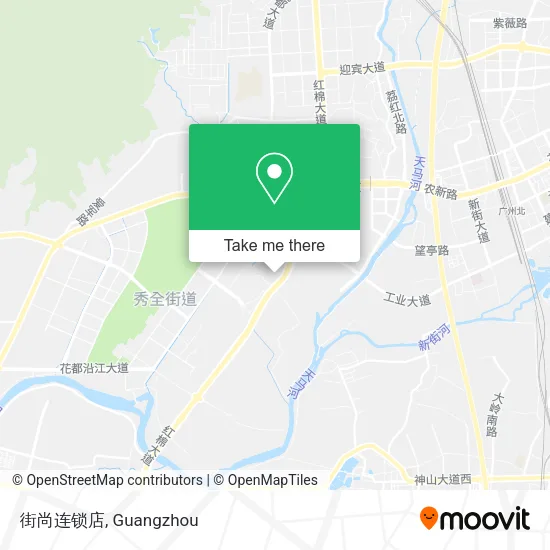 街尚连锁店 map