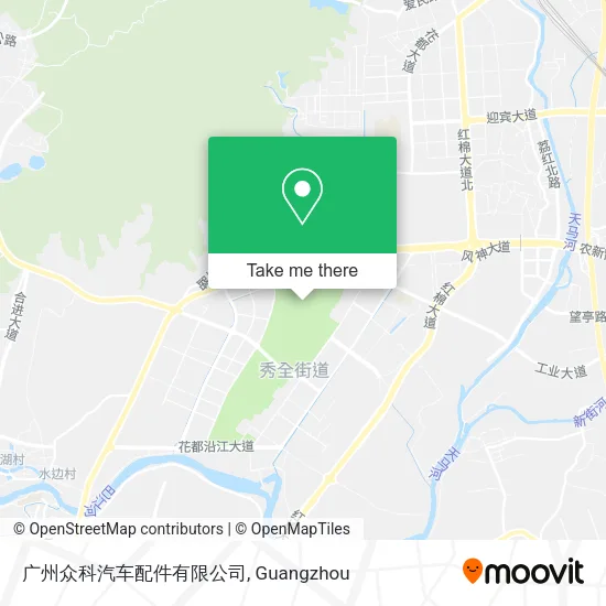 广州众科汽车配件有限公司 map