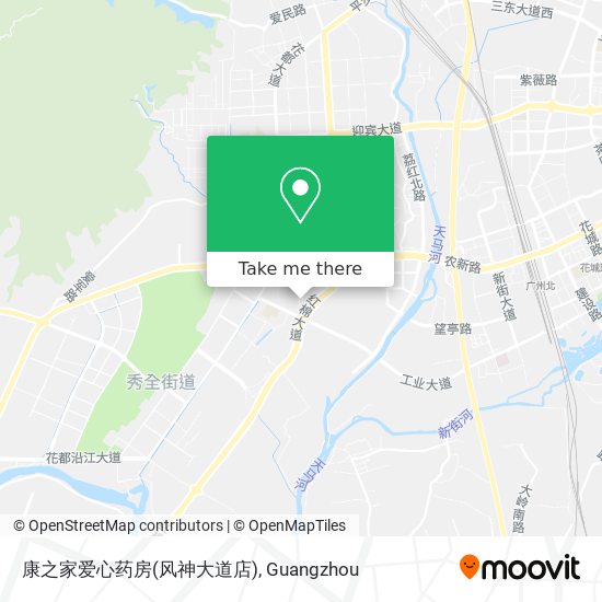 康之家爱心药房(风神大道店) map