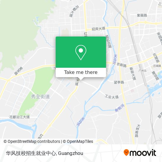 华风技校招生就业中心 map