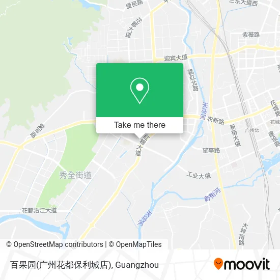 百果园(广州花都保利城店) map
