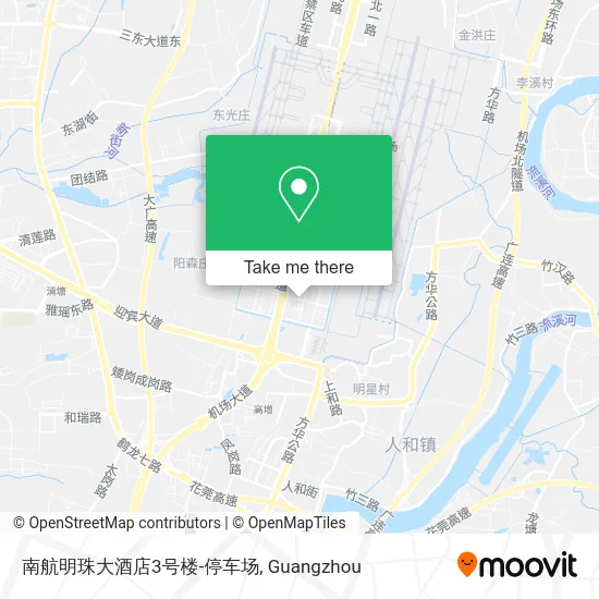 南航明珠大酒店3号楼-停车场 map