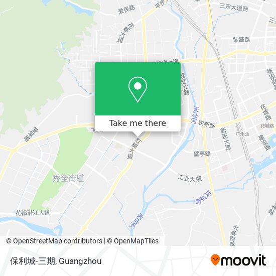 保利城-三期 map